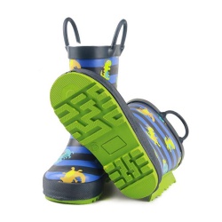 Kids rubber rain boots