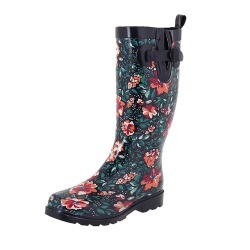 Women's rubber rain boots