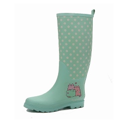 Women's rubber rain boots